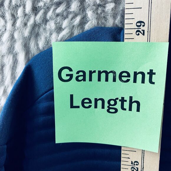 Under Armour Men's Sweater Daytona Golf Storm 1/4 Zip Fleece Pullover Blue Large - Picture 11 of 13